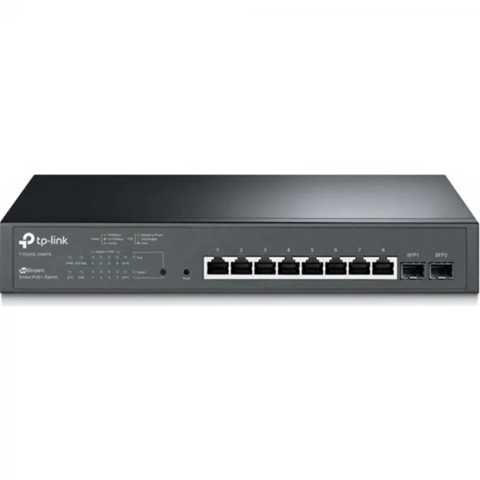 Omada Tp-Link SG2210P 8 Port Poe+ 10-100-1000 Mbps 2 SFP Yönetilebilir Switch