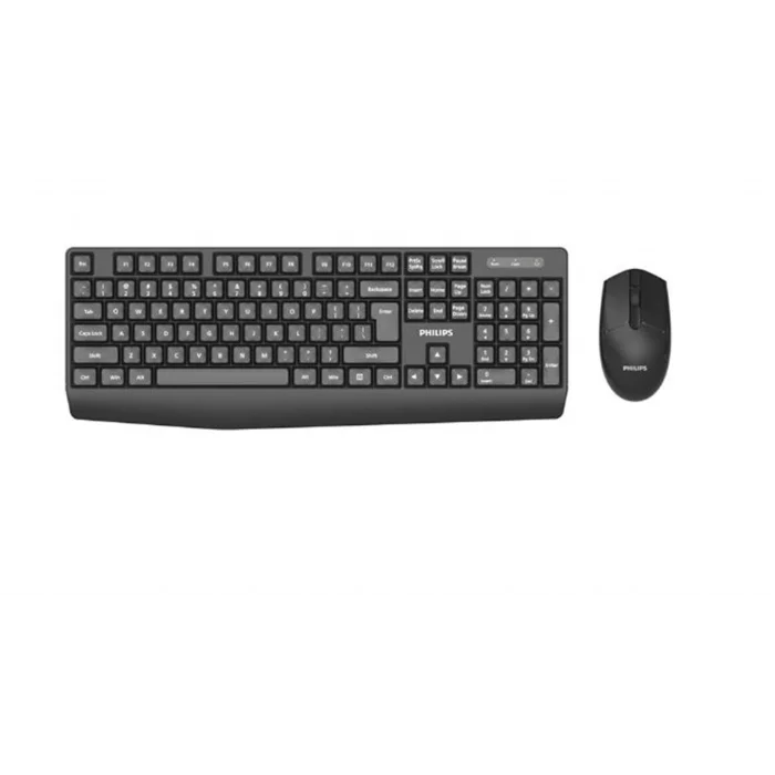 Philips SPT6337B Kablosuz Türkçe Q Klavye&Mouse Set Siyah