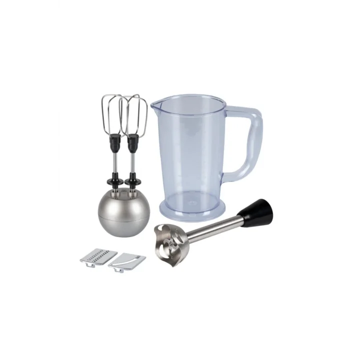 Tefal Powelix Activflow Expert 4 Bıçaklı 1500 Watt Cam Hazneli Blender Seti - Gümüş