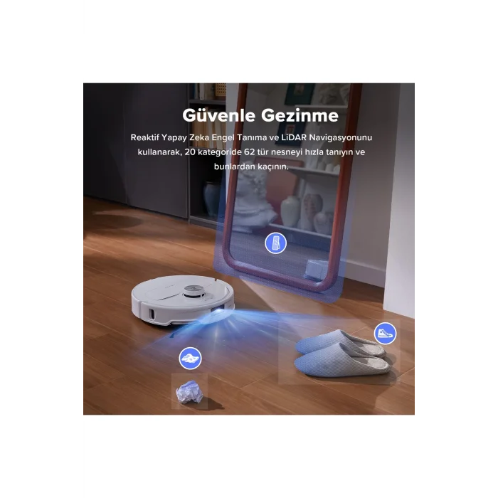 Roborock Qrevo Master Çöp İstasyonlu Akıllı Robot Süpürge