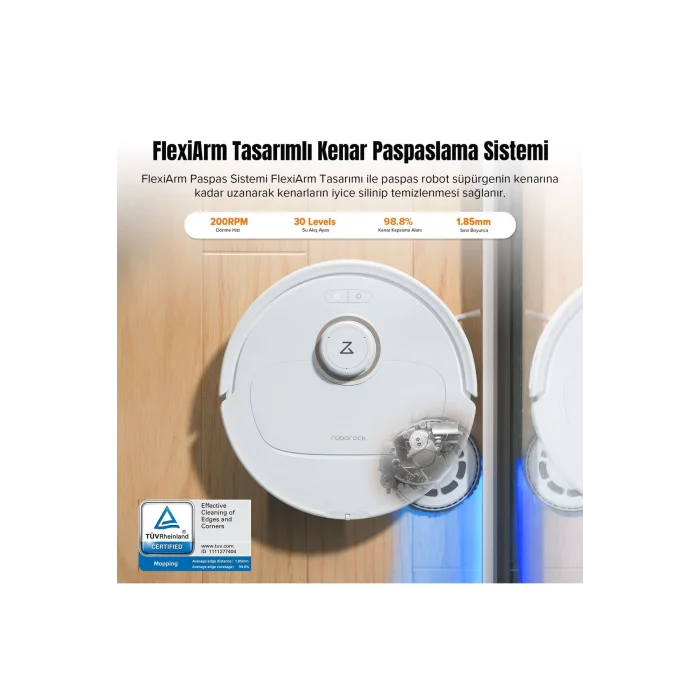 Roborock Qrevo MaxV Çöp İstasyonlu Akıllı Robot Süpürge