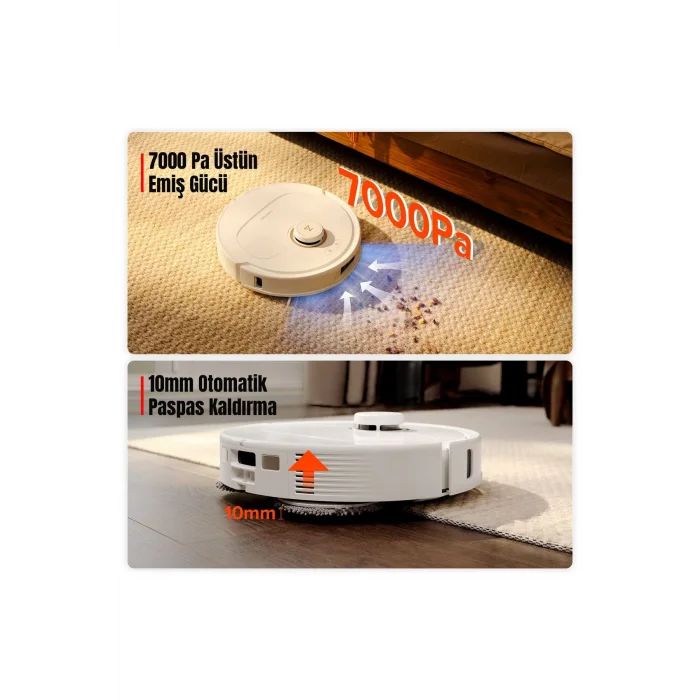 Roborock Qrevo MaxV Çöp İstasyonlu Akıllı Robot Süpürge