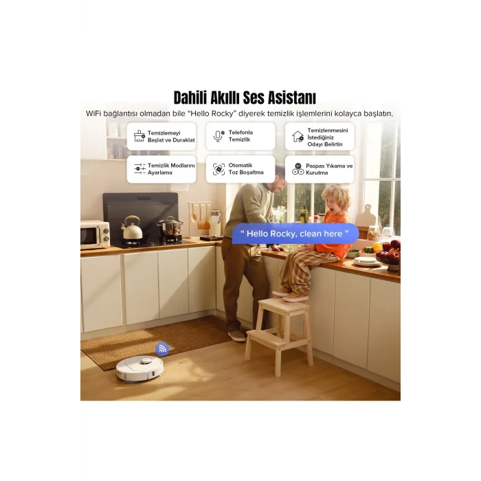 Roborock Qrevo MaxV Çöp İstasyonlu Akıllı Robot Süpürge