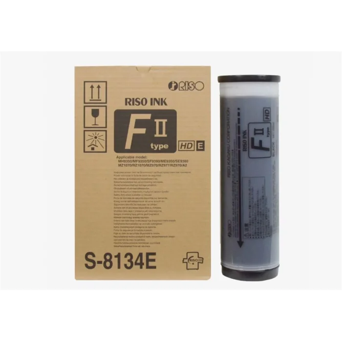 Riso S-8134- 6870 -7124 RZ 970-6870 SF-9390 Orjinal Mürekkep E type HD Z type