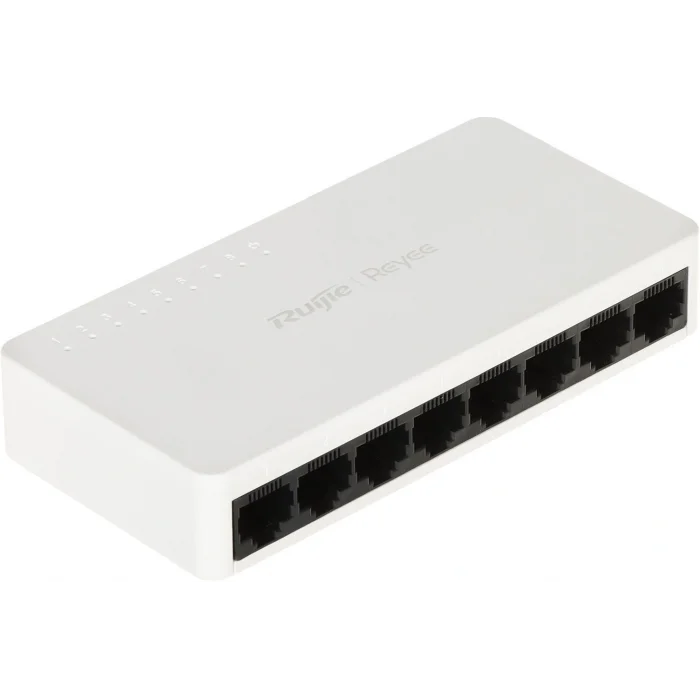Ruijie Reyee RG-ES08F 8 Portlu, 10-100 Fast Ethernet Tak Çalıştır Switch Plastik Kasa