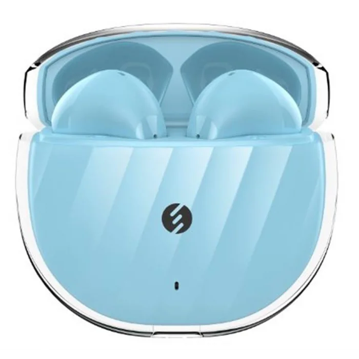 S-link Harmony X1 Mavi 4 Mikrofonlu ENC Bluetooth V5.4 TWS Gerçek Kablosuz Kulaklık