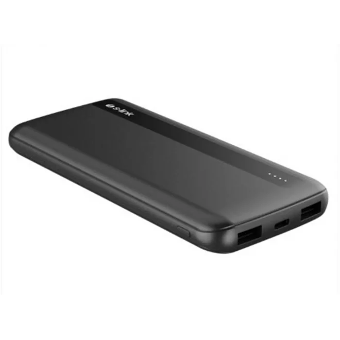 S-link IP-G11N 10000mAh Micro+Usb+ Type-C Giriş+Çıkış Siyah Taşınabilir Pil Şarj Cihazı Powerbank