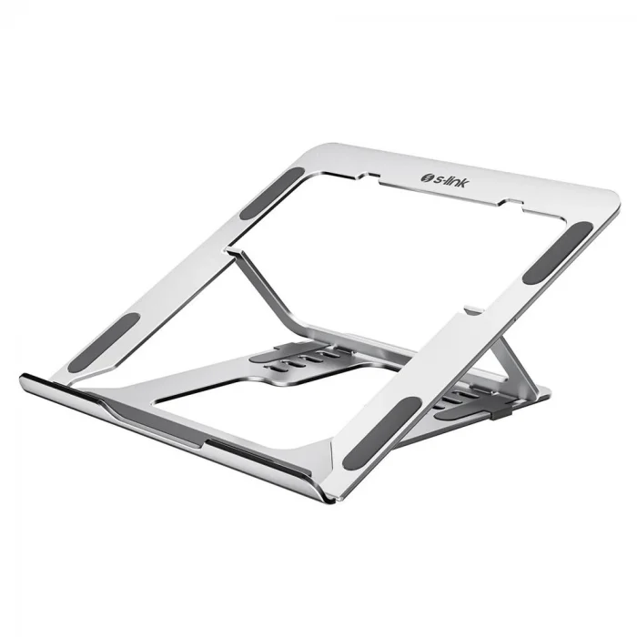 S-link SL-AL11 Gümüş 6 Açılı Katlanabilir Alüminyum Laptop Stand