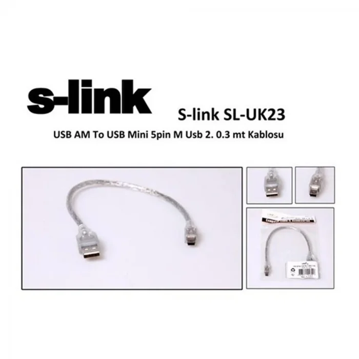 S-link SL-TC402 Thunderbolt 4.0 2m 8k 60Hz PD100W TypeC to TypeC 40Gbps Hızlı Data Kablosu