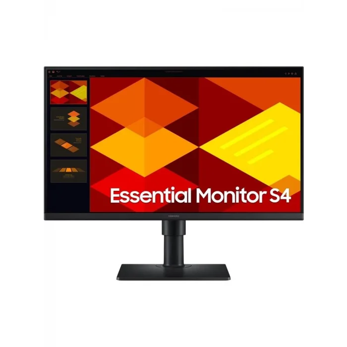 Samsung 24” Essential S4 LS24D400GAUXUF 5ms 100hz Vesa 2xHDMI DisplayPort Pivot Monitör