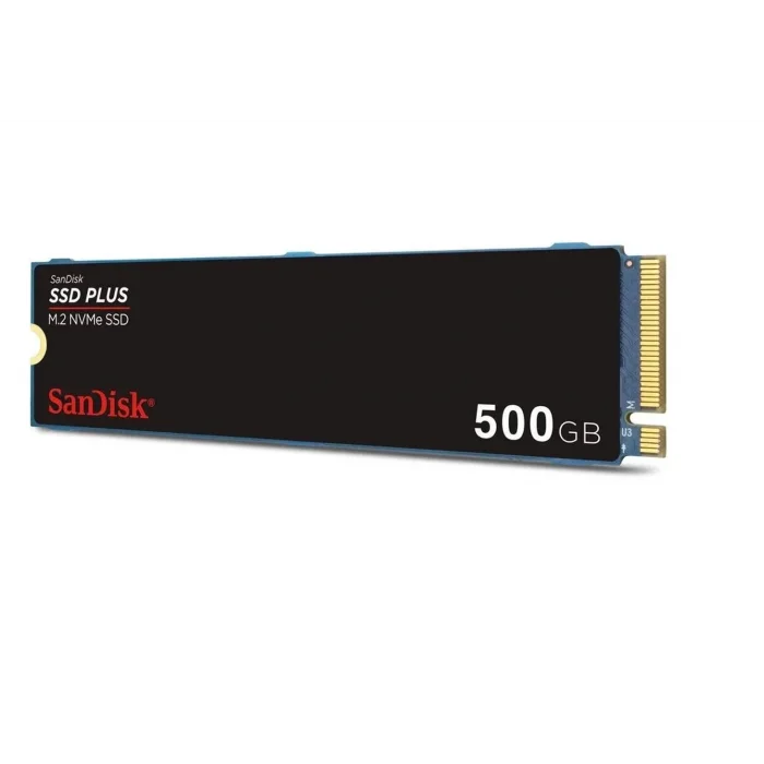 SanDisk 500GB SSD PLUS 2400MB-1500MB-s M.2 PCIe Gen 3.0 NVMe SSD SDSSDA3N-500G-G26
