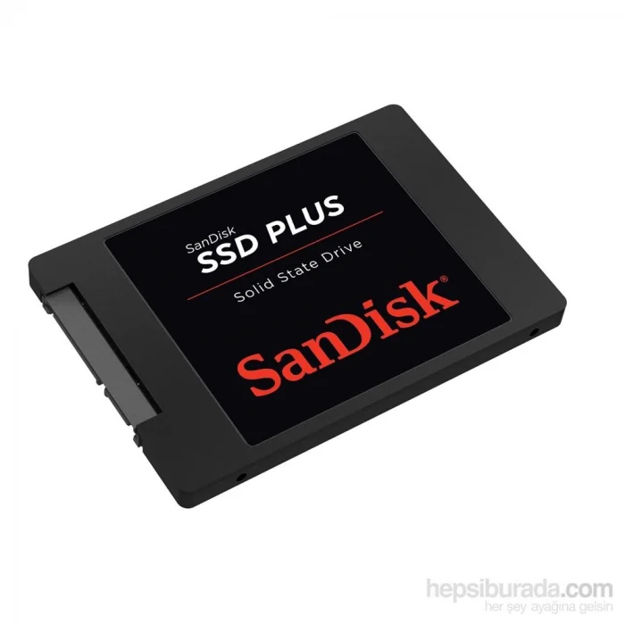 Sandisk 500Gb Ssd Plus 545Mb-505Mb-S SDSSDA-500G-G28 Sata 3 2.5 Harddisk