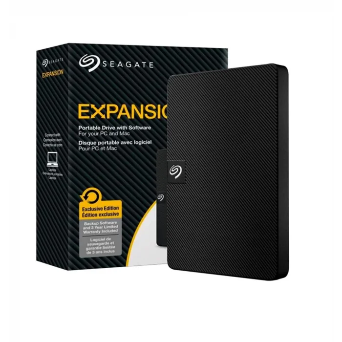 Seagate 2TB Expansion STKM2000400 USB 3.2 Type C 2.5 Siyah Harici Harddisk