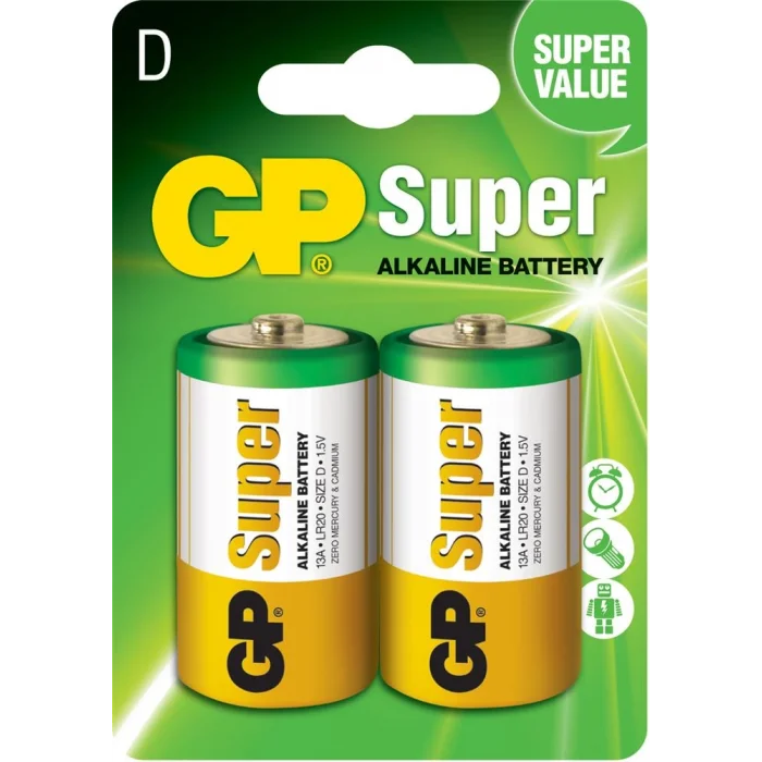 GP G-Tech LR6 AA Boy Red Alkalin Kalem Pil 40lı Paket GP15ARETA21-2GST40