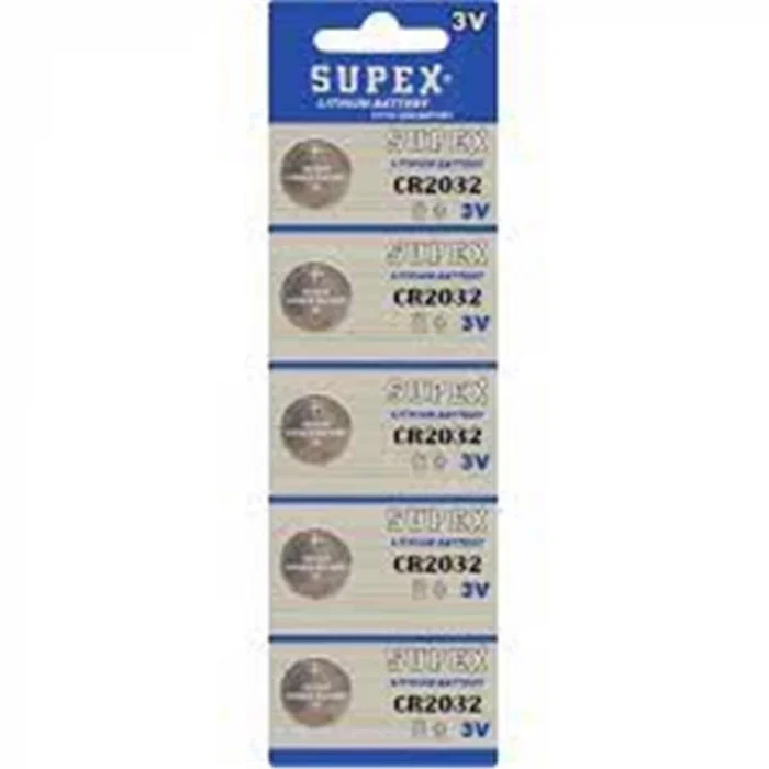 Supex Cr2032 3V Lityum 5Li Blister Pil