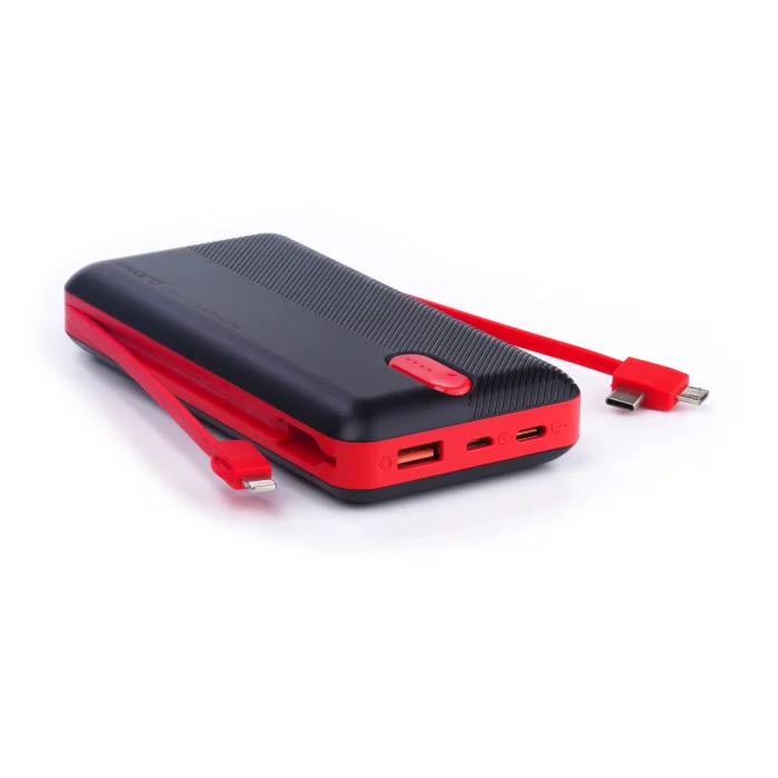 SWORD 20.000mAh Kendinden Kablolu Hızlı Güvenli Şarj Taşınabilir Powerbank iPhone,Android Uyumlu SW-20PO3