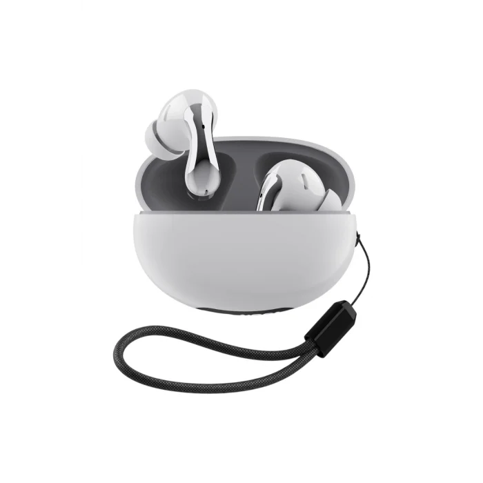 SWORD 2110PRO ANC Bluetooth 5.4 Kulaklık, Dijital Ekran, IPX4, Uzun Pil Ömrü, Bass, Android&Ios Beyaz SW-2110PRO