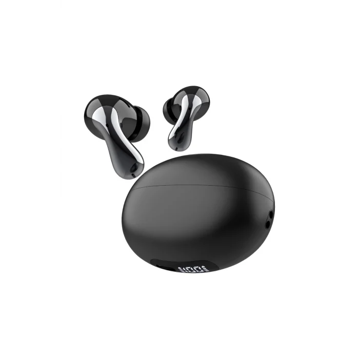 SWORD 2110PRO ANC Bluetooth 5.4 Kulaklık, Dijital Ekran, IPX4, Uzun Pil Ömrü, Bass, Android&Ios Siyah SW-2110PRO