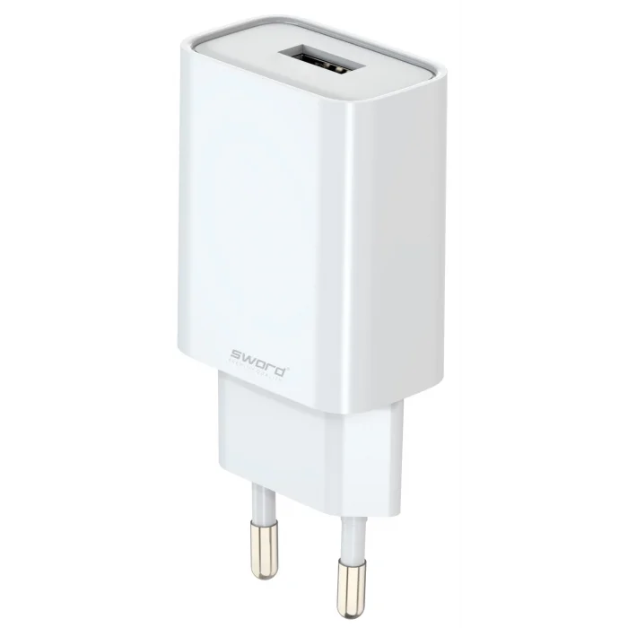 SWORD 2.1A Hızlı Şarj ve Data Kablosu, Adaptör, Micro USB, Güvenli & Dayanıklı SW-CA12M