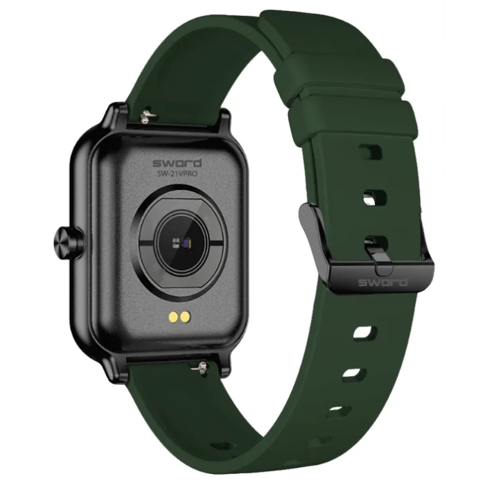 SWORD Career Akıllı Saat Bildirim,Kalp Atış,Uyku Takibi,Spor,Sağlık, iOS&Android Uyumlu 44mm IP67 Uzun Pil Ömrü Türkçe Menü SW-21V