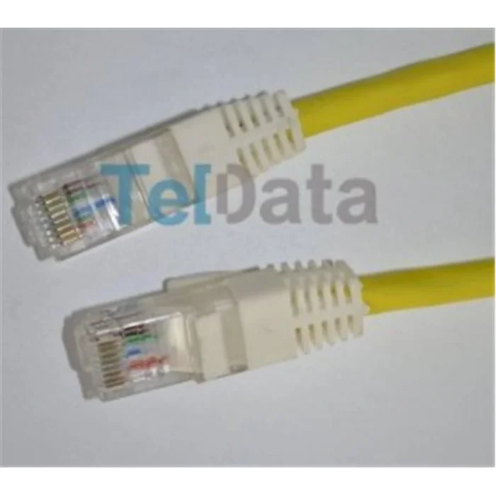 Teldata TLD-3000YS Cat6 30MT Sarı Utp Patch Kablo