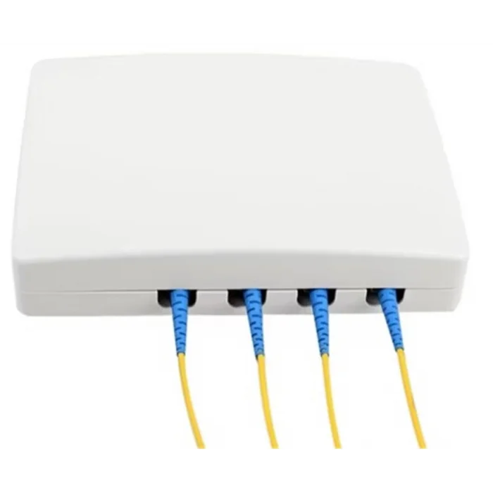 TELDATA TLD-FTTH465 FTTH SONLANDIRMA KUTUSU SIMPLEX-4 PORT-INDOOR-WHITE