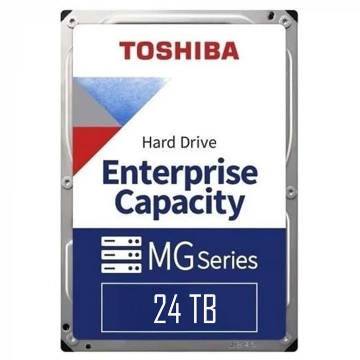 Toshiba 24TB MG512e MG11ACA24TE 7200RPM 3.5 inç SATA 3.5 Enterprıse Nas ve Güvenlik Diski