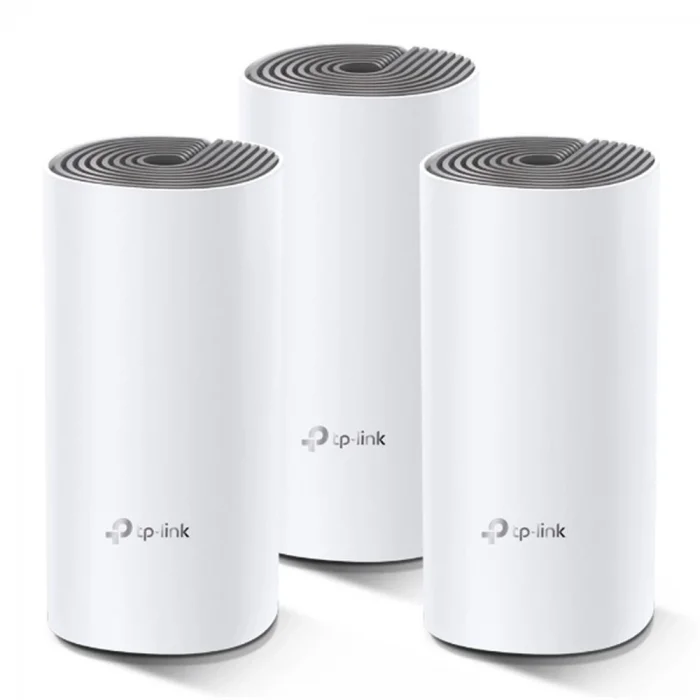 Tp-Link DECO E4 3Lü Paket AC1200 Tüm Evi Kapsayan Mesh Wifi Sistemi