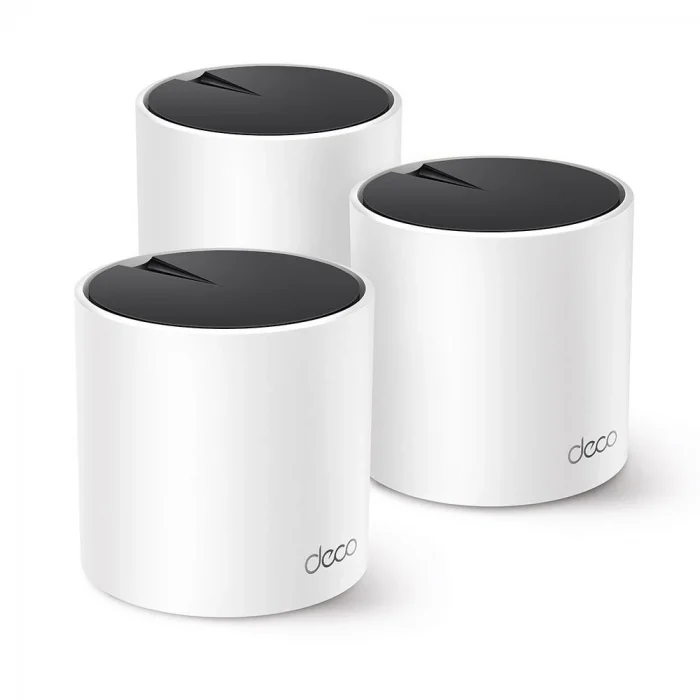 Tp-Link DECO X55 3LÜ Wi-Fi 6 AX3000 Tüm Evi Kapsayan Mesh Wifi Sistemi