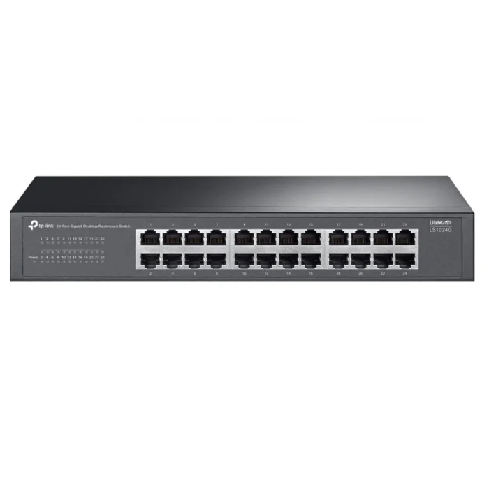 Tp-Link LS1024G 24 Port 10-100-1000 Mbps Switch Metal Kasa