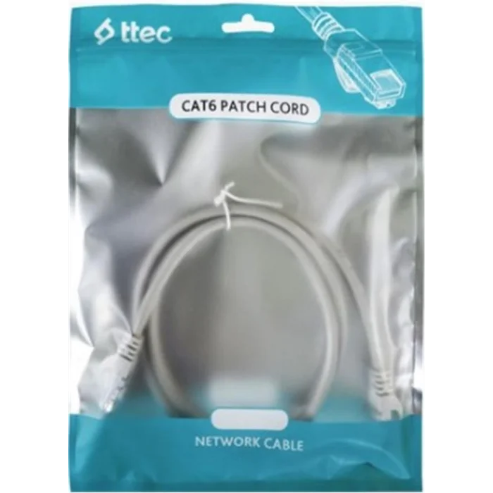 Ttec KBL-PTCH-2MTG Cat6 2MT Gri Utp Patch Kablo
