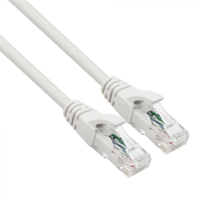 Vcom NP612B-2.0 Cat6 2.0MT Gri Utp Patch Kablo