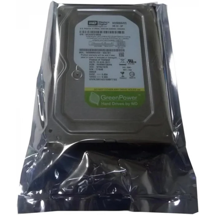 Wd 500Gb WD5000AVDS SATA 3.0 5400 3.5 RPM Hard Disk