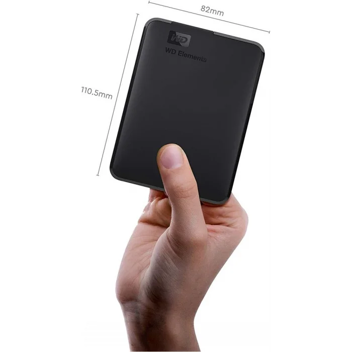Wd 5TB Elements Portable External Hard Drive, USB 3.0 - WDBU6Y0050BBK-WESN Harici Harddisk