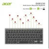 Acer OKR220 Siyah MultiDevice Dual Mode 2.4GHZ Bluetooth Klavye (Smart Tv)(Android)