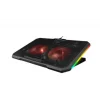 Addison Rampage AD-RC12 CLAW Siyah 2 Fan 2 USB RGB Işıklı 15-17 Notebook Soğutucu Stand