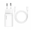 Baseus TZCCSUP-B02 20W C+C Beyaz Şarj Aleti