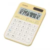 Casio MS-20YC-LY 12 Hane Pastel Sarı Krem Masa Üstü Hesap Makinesi