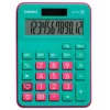Casio MX-12B-GNRD Yeşil+Pembe 12 Hane Masa Üstü Hesap Makinesi