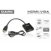 Dark DK HD AHDMIXVGA HDMI TO VGA ve SES Aktif Dijital-Analog Dönüştürücüsü