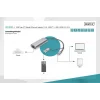 Digitus DN-3028 USB Tip C™ Gigabit Ethernet Adaptörü 2.5G, USB-C™ + USB-A (USB 3.1-3.0)