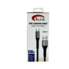 Elba Elb120-3 120w USBC Type-c To Usb 1Mt Siyah Örgülü Şarj Kablosu ( Data Veri )