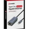 ENKADO EKD-TP45 TYPE-C USB 3,1 TO 10-100-1000 GİGABİT ETHERNET ADAPTÖR