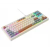 Everest KB-98 SILENT TKL Gri-Gri Mavi-Kahve Rainbow Q Membrane Klavye