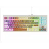 Everest KB-98 SILENT TKL Gri Mavi-Gri-Kahve Rainbow Q Membrane Klavye