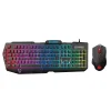 Everest KM-6168 FORMULA COMBO Usb 3 Makro Tuşlu RGB Aydınlatmalı Q Gaming Oyuncu Klavye Mouse Set