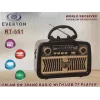 Everton Rt-551  Bluetooth Fm-Usb-Tf-Aux Şarjlı Nostaljik Radyo