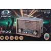 Everton Rt-569 Bluetooth Fm-Usb-Tf-Aux Güneş Enerjili Şarjlı Nostaljik Radyo