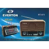 Everton Rt-673 Bluetooth Fm-Usb-Tf- Şarjlı Solar Nostaljik Radyo