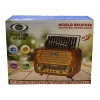 Everton RT-674  Bluetooth-USB-SD-FM Şarjlı,Solarlı  Nostaljik Radyo